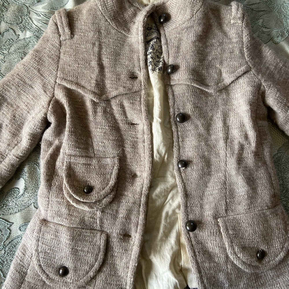 Free people sweater blazer